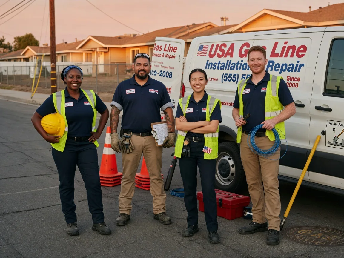 Gas Line Installation company in Hebron, ND